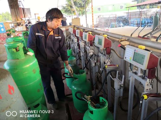 Ποτό s-tcs-yg-120 μπαταριών μηχανή πλήρωσης κυλίνδρων αερίου LPG