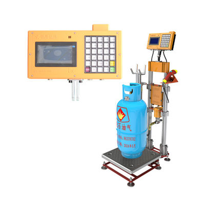 Αυτόματη μηχανή πλήρωσης κυλίνδρων αερίου LPG ATEX 2kg-120kg 50Hz