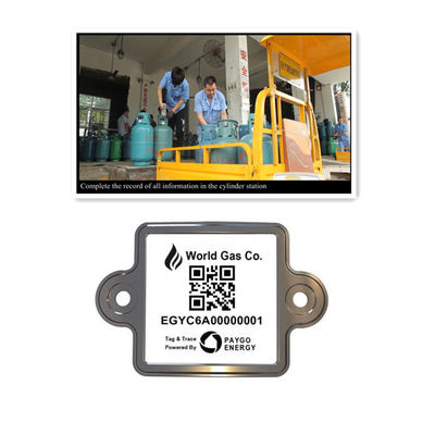 Κώδικας ετικεττών QR κώδικα φραγμών κυλίνδρων LPG Xiangkang που ανιχνεύει απλά από PDA ή κινητός