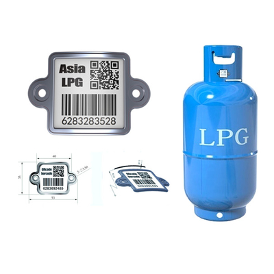 Ανιχνευτές ετικέτες προτερημάτων αντίστασης διάβρωσης γραμμωτών κωδίκων κυλίνδρων LPG QR