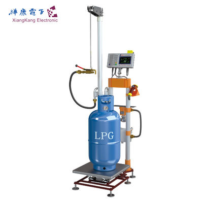 Ημι αυτόματη μηχανή πλήρωσης κυλίνδρων αερίου LPG 180kg ασύρματη