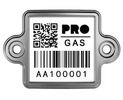 QR κώδικας 304 αντίσταση ύδατος καταδίωξης αερίου LPG λούστρου χάλυβα